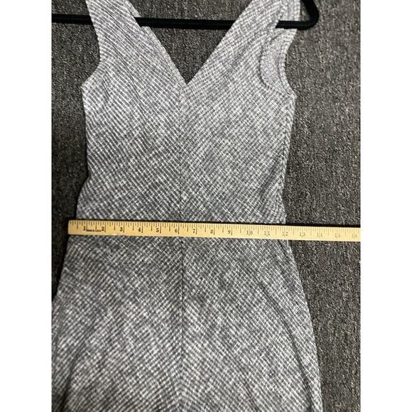 GAP Softspun V-Neck Wide-Leg Jumpsuit in Light Grey Marl Size X Small Lounge - Picture 6 of 7